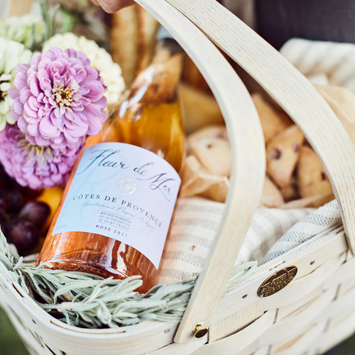Fleur ed Mer Bread Basket